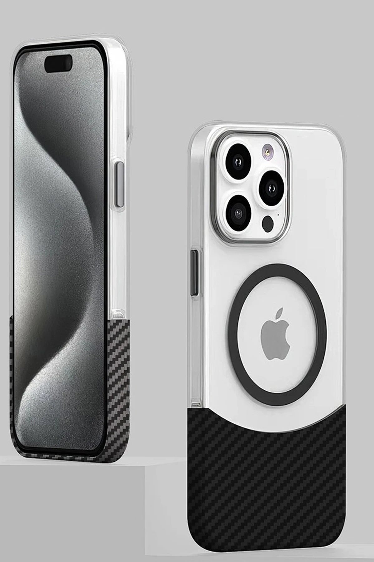 Joko Apple iPhone 16 Pro Carbon Puzzle Magsafe Kapak - Desert 3