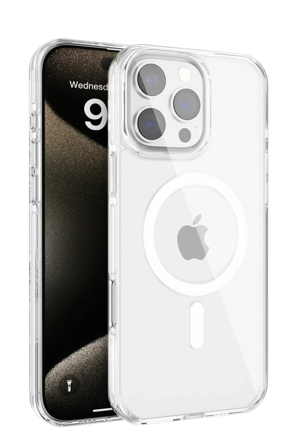 Joko Apple iPhone 16 Pro Gleam PC Sert Magsafe Kılıf - Şeffaf 1