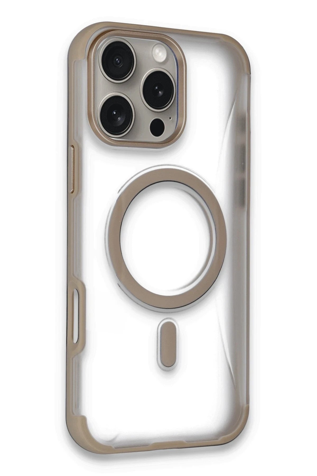 Joko Apple iPhone 16 Pro Hilton Magsafe Kapak - Gold 1