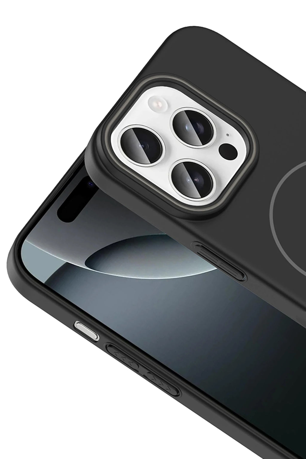 Joko Apple iPhone 16 Pro Max Broş Magsafe Kapak - Titan Gri 2