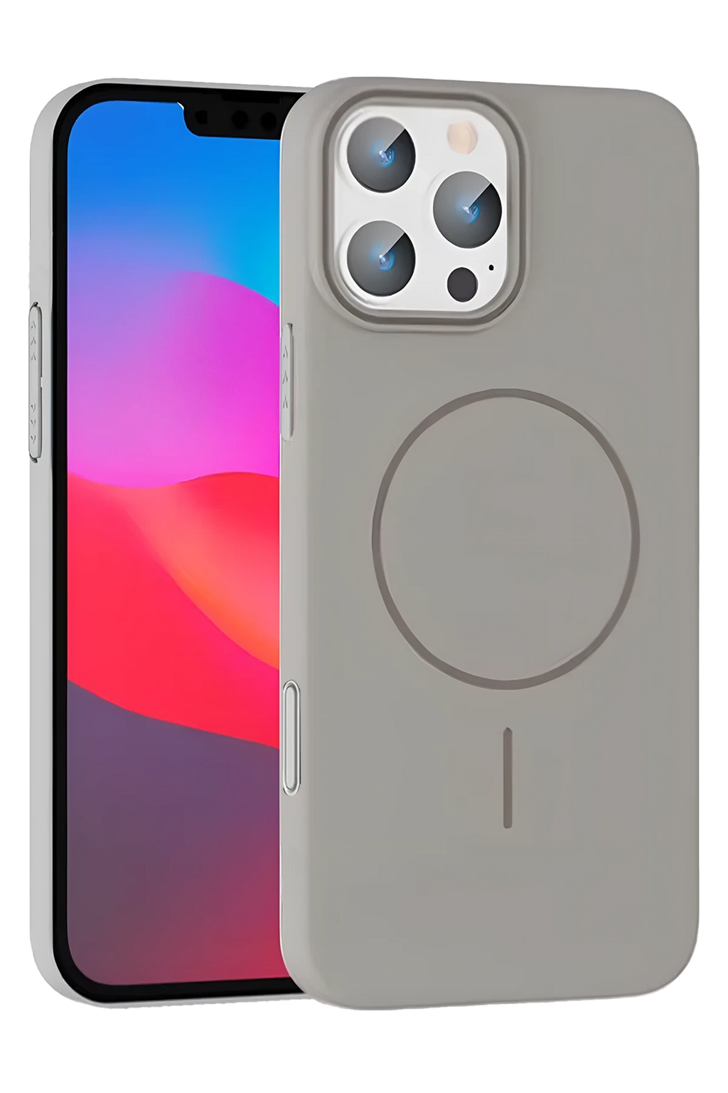Joko Apple iPhone 16 Pro Max Broş Magsafe Kapak - Titan Gri 1