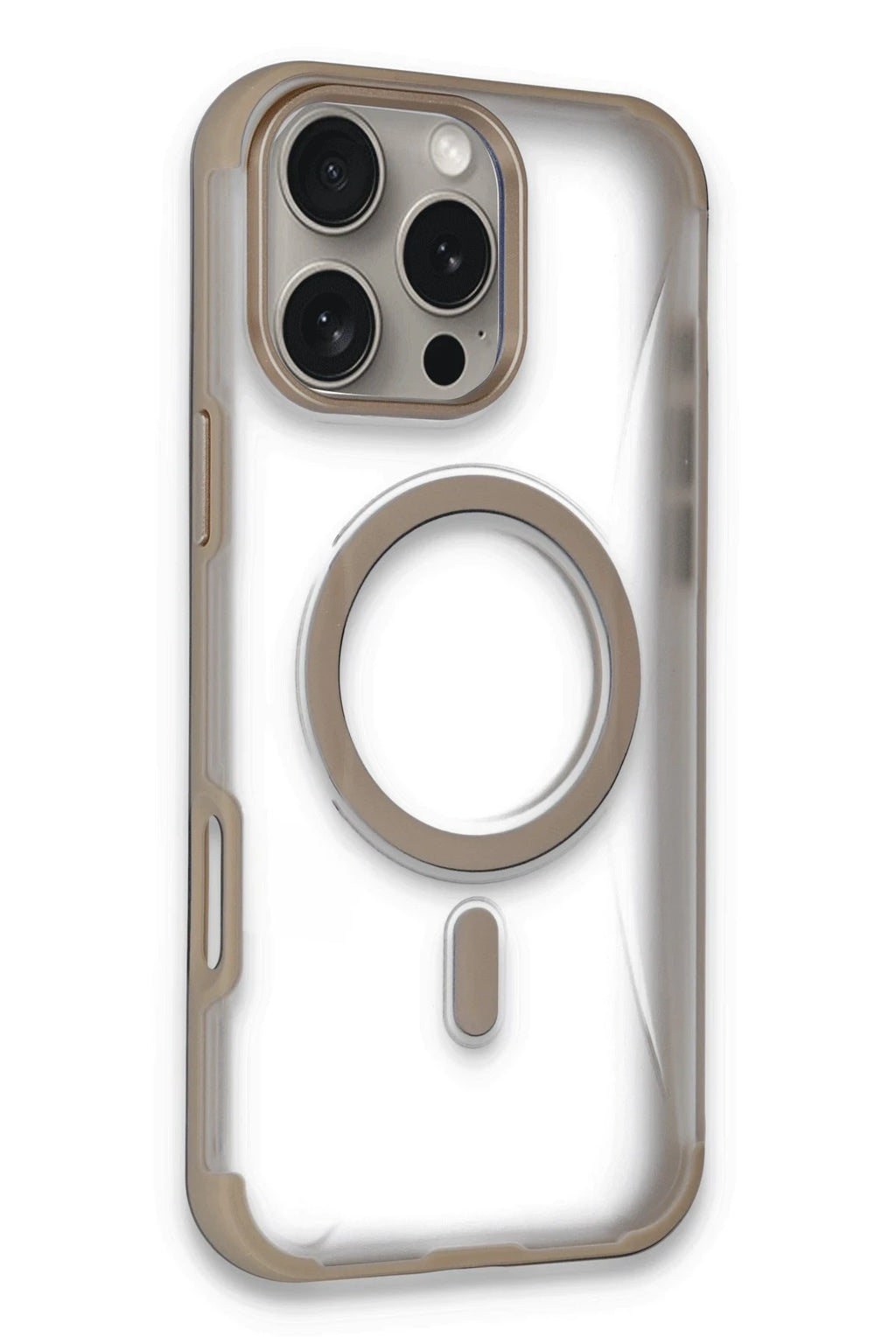 Joko Apple iPhone 16 Pro Max Hilton Magsafe Kapak - Gold 1