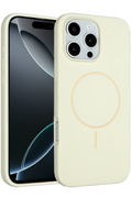 Joko Apple iPhone 16 Pro Max Kılıf Jully Magsafe Kapak - Bej 1