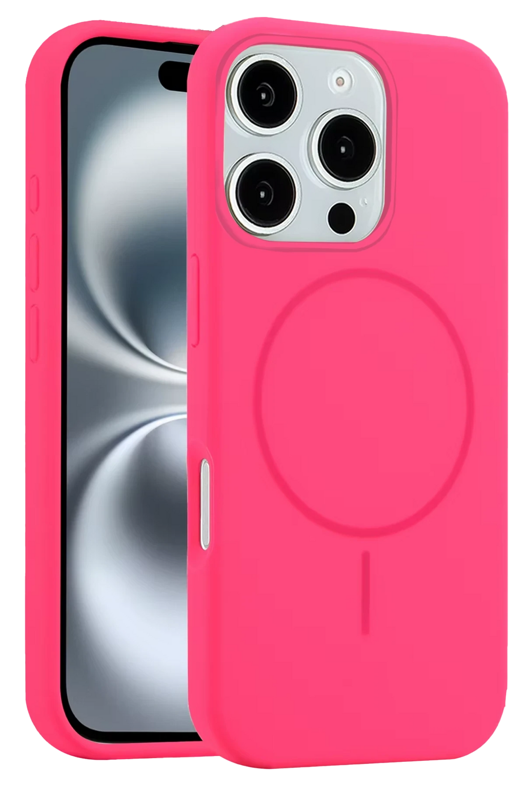 Joko Apple iPhone 16 Pro Max Kılıf Jully Magsafe Kapak - Pembe 1