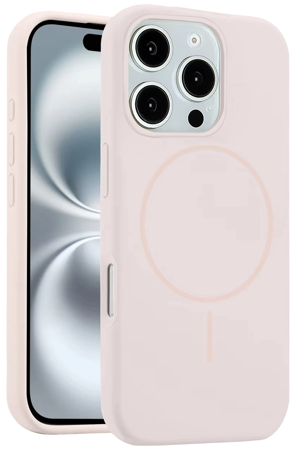 Joko Apple iPhone 16 Pro Max Kılıf Jully Magsafe Kapak - Pudra 1