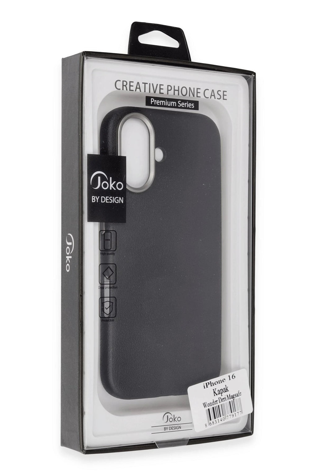 Joko Apple iPhone 16 Wonder Deri Magsafe Kapak - Lacivert 3