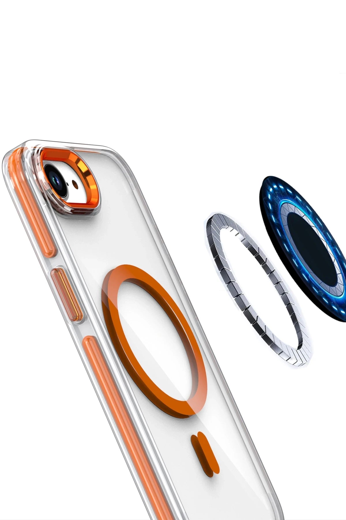 Joko Apple iPhone 16E Bella Magsafe Kapak - Mavi 3
