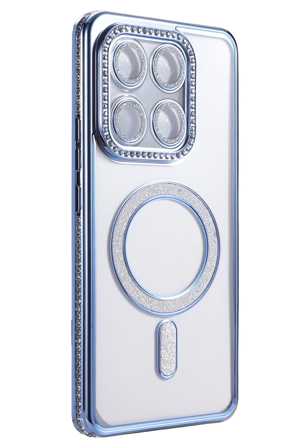 nebaktın Xiaomi Mi 15T Pro Joke Simli Magneticsafe Kılıf - Mavi 3