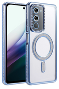 nebaktın Xiaomi Redmi 15 4G Joke Simli Magneticsafe Kılıf - Mavi 1