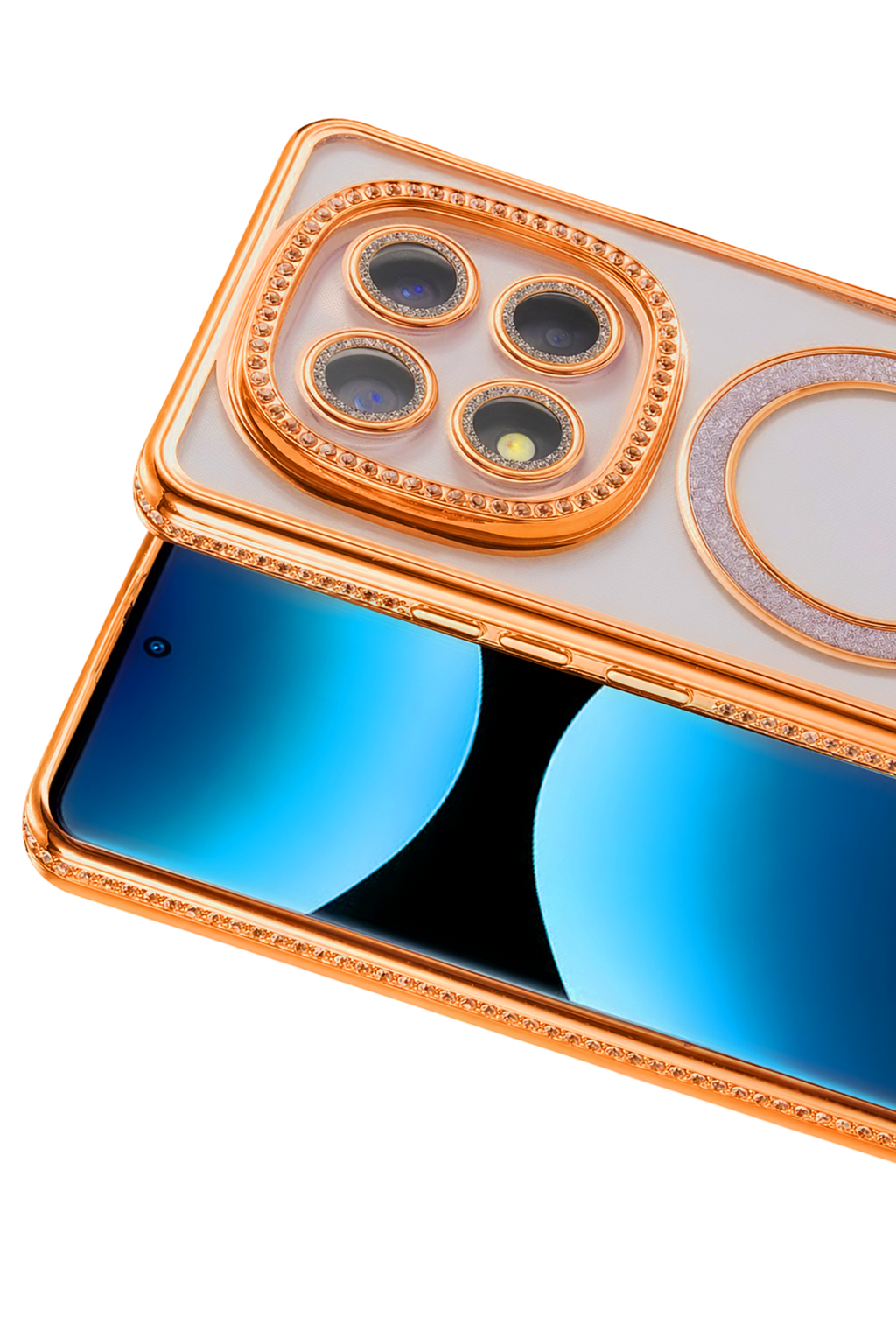 nebaktın Xiaomi Redmi Note 15 Pro 4G Joke Simli Magneticsafe Kılıf - Turuncu 2