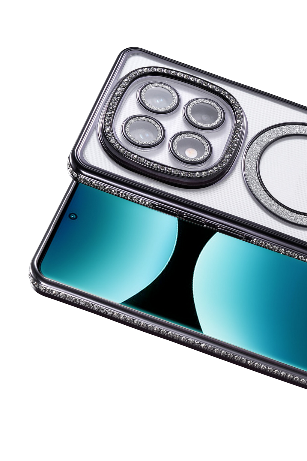 nebaktın Xiaomi Redmi Note 15 Pro Plus 5G Joke Simli Magneticsafe Kılıf - Siyah 2