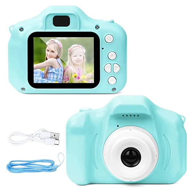 Mini Kamera Fotoğraf Makinesi Mavi 1