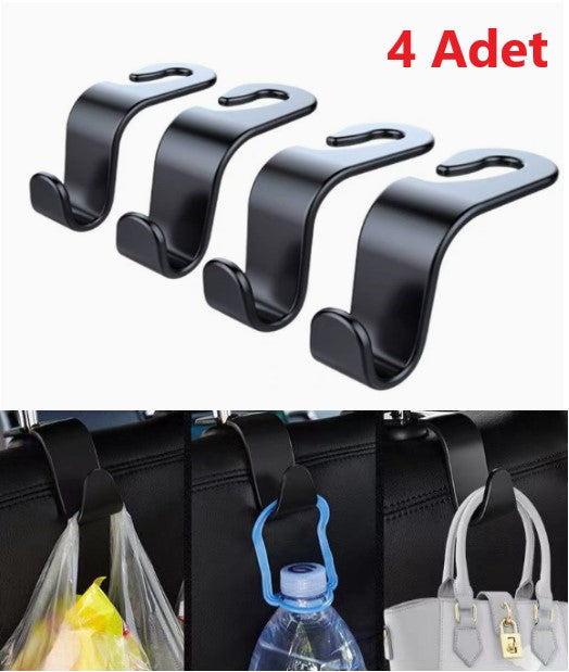 4 Adet Araba Koltuk Arkası Askı 1