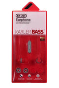 Karler Bass KR-204 Kablolu Kulaklık - Kırmızı 1