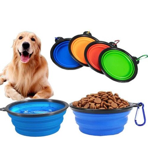 Katlanabilir Kedi Köpek Mama-Su Kabı 1