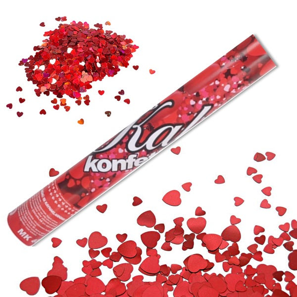KONFETİ GÜLLÜ KALPLİ 30CM. (5538) 1