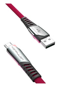 Konfulon DC16 Micro USB Kablo 1M 2.4A - Kırmızı 1