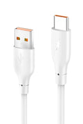 Konfulon DC65 USB to Type-C 1M 3.0A Hızlı Şarj Kablo - Beyaz 1