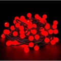 5m 28 Led Kırmızı Işık Siyah Kablo Fişli 1