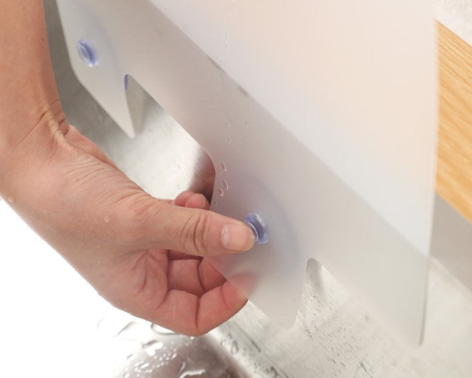 Lavabo ve Ocak Sıçrama Önleyici Vantuzlu Kalkan 4