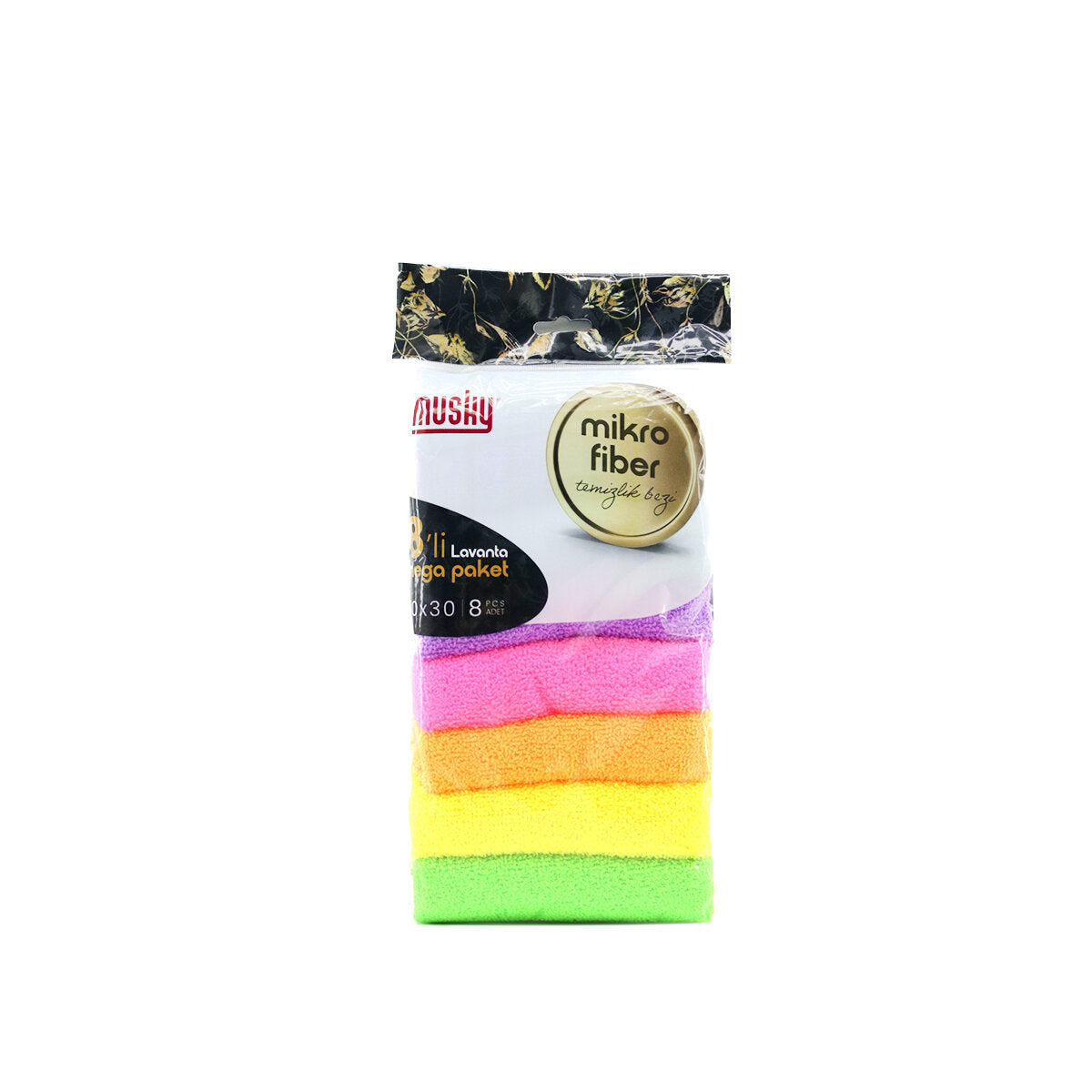LAVANTA 8PCS MİKROFİBER TEMİZLİK BEZİ (5538) 3
