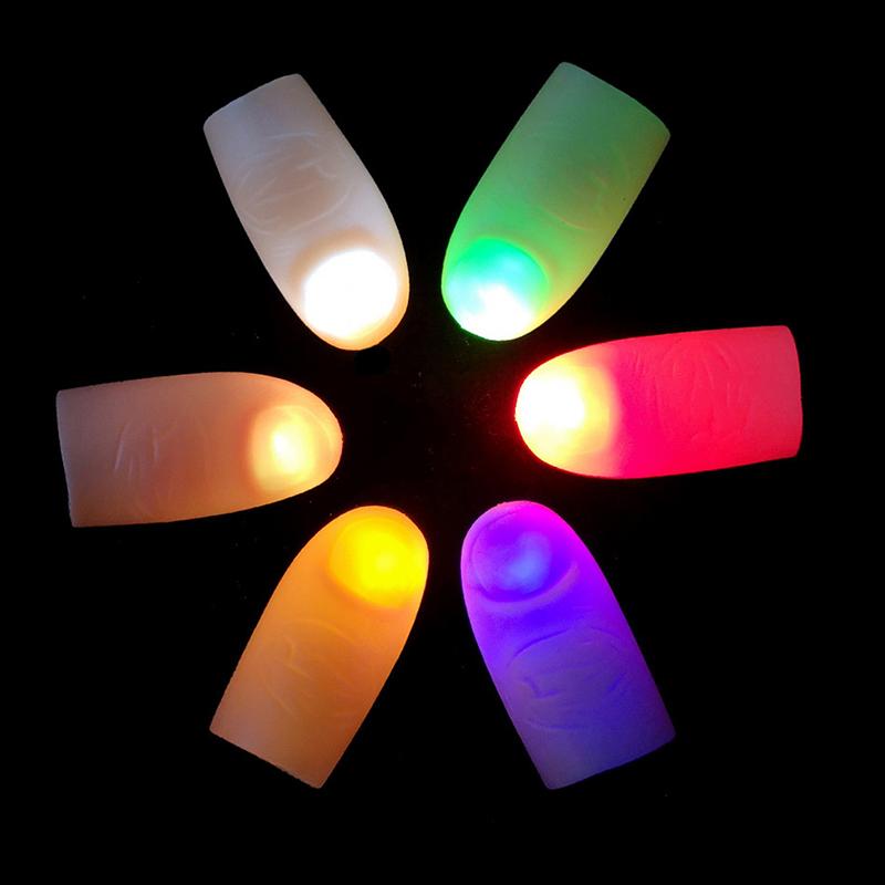Led Işıklı Sihirli Parmak Işıklı Parmak Şaka Parmak (5538) 2