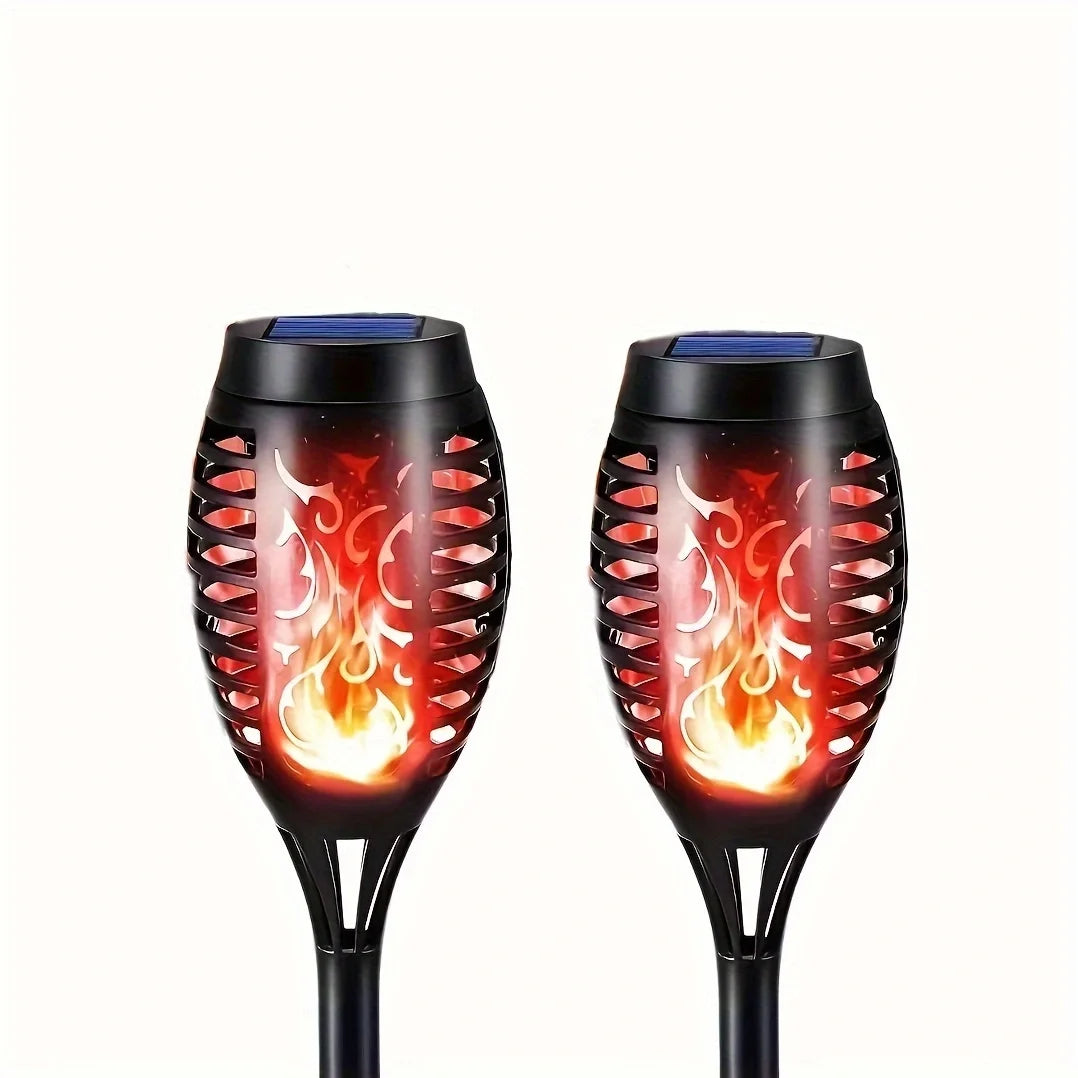 12 Ledli Alevli Solar Bahçe Aydınlatma (5538) 2