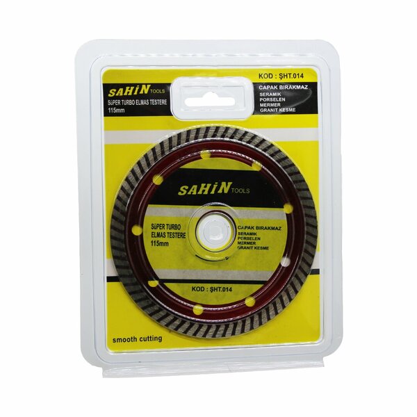 MERMER GRANİT SERAMİK İNCE HASSAS TURBO KESİCİ DİSK 115X22.2-3MM (5538) 1