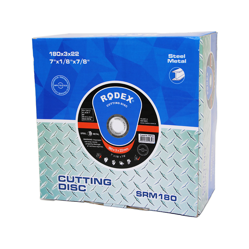 METAL KESİCİ DİSK 180X3X22MM FOR METAL (5538) 1