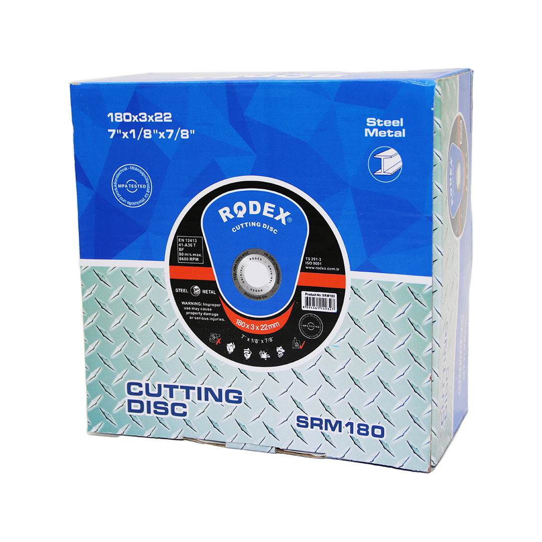 METAL KESİCİ DİSK 180X3X22MM FOR METAL (5538) 1
