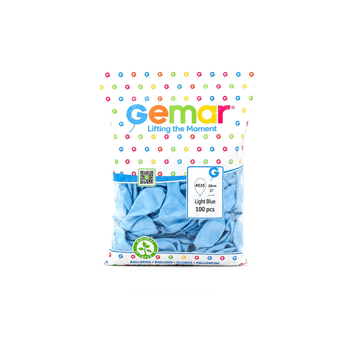 METALİK - AÇIK MAVİ BALON 11 INC - 28CM - 100PCS (5538) 1