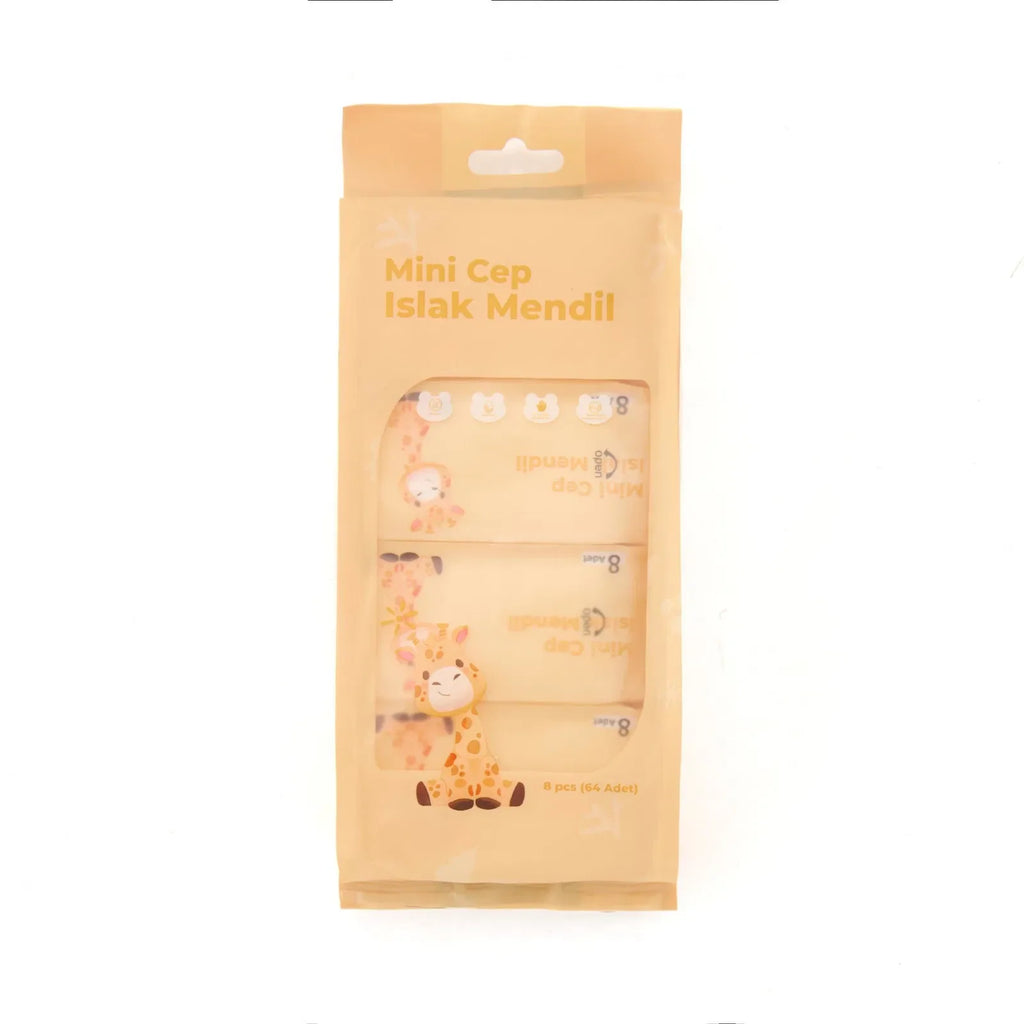 Mini Cep Islak Mendil Günlük Pratik 8'li Paket (5538) 2