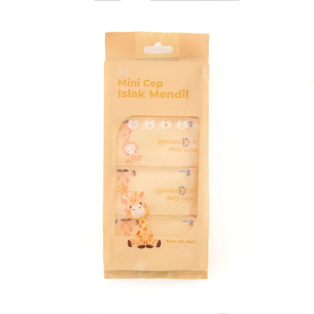 Mini Cep Islak Mendil Günlük Pratik 8'li Paket (5538) 2