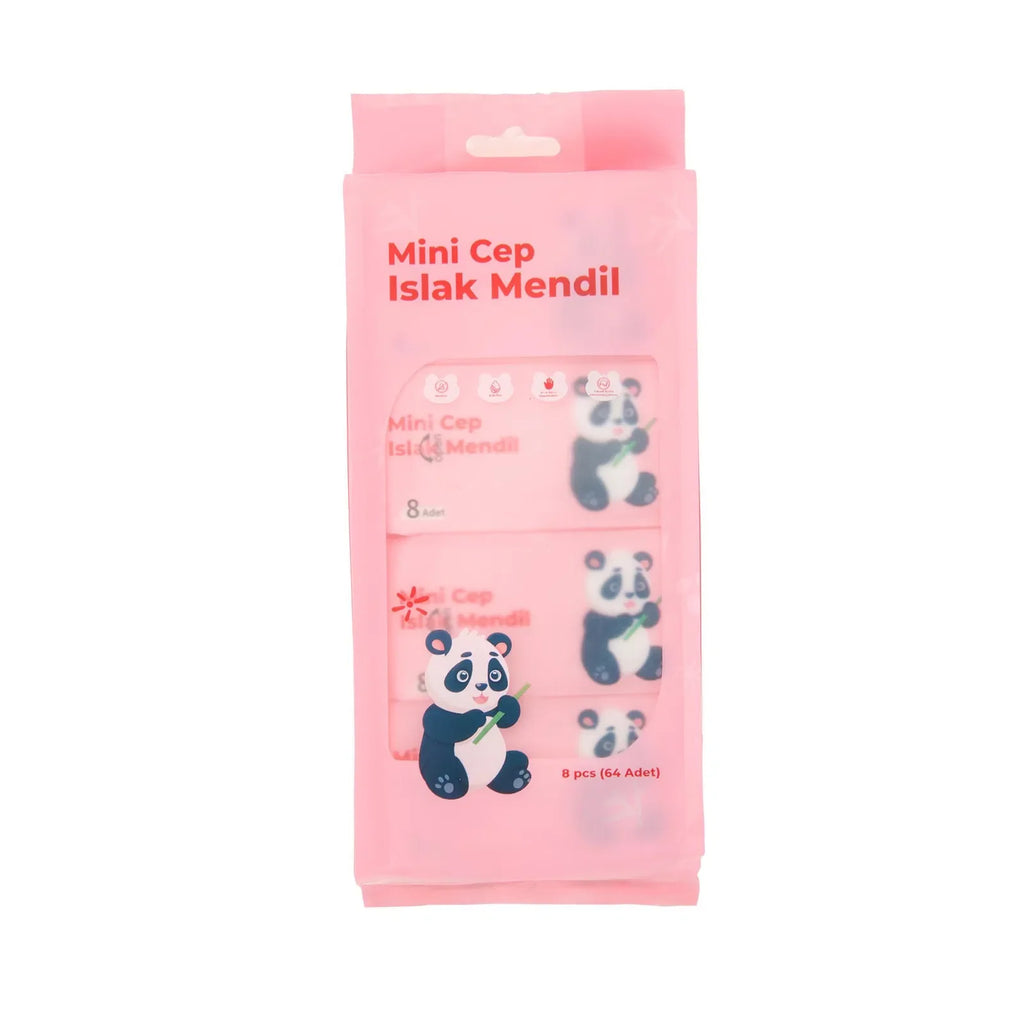 Mini Cep Islak Mendil Günlük Pratik 8'li Paket (5538) 4