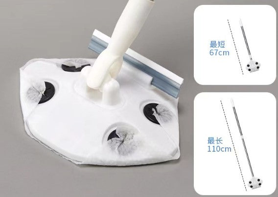 Islak Mendil Uyumlu Pratik Çek Çekli Mop 2