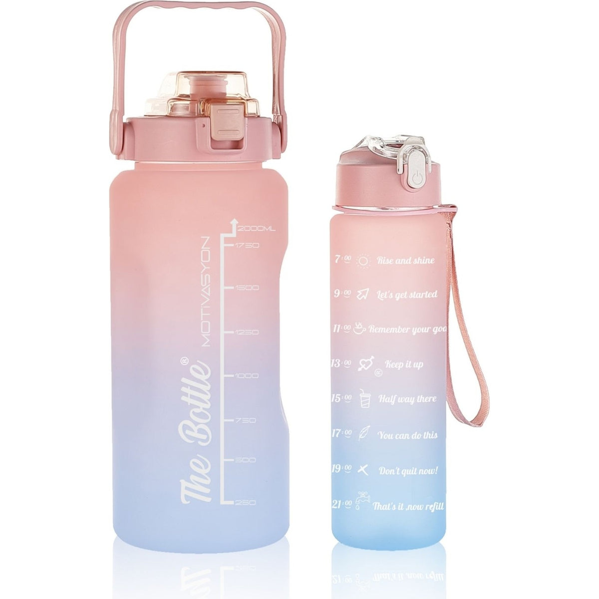 Motivasyonel Suluk Seti 2000 ml. Ve 900 ml. 1