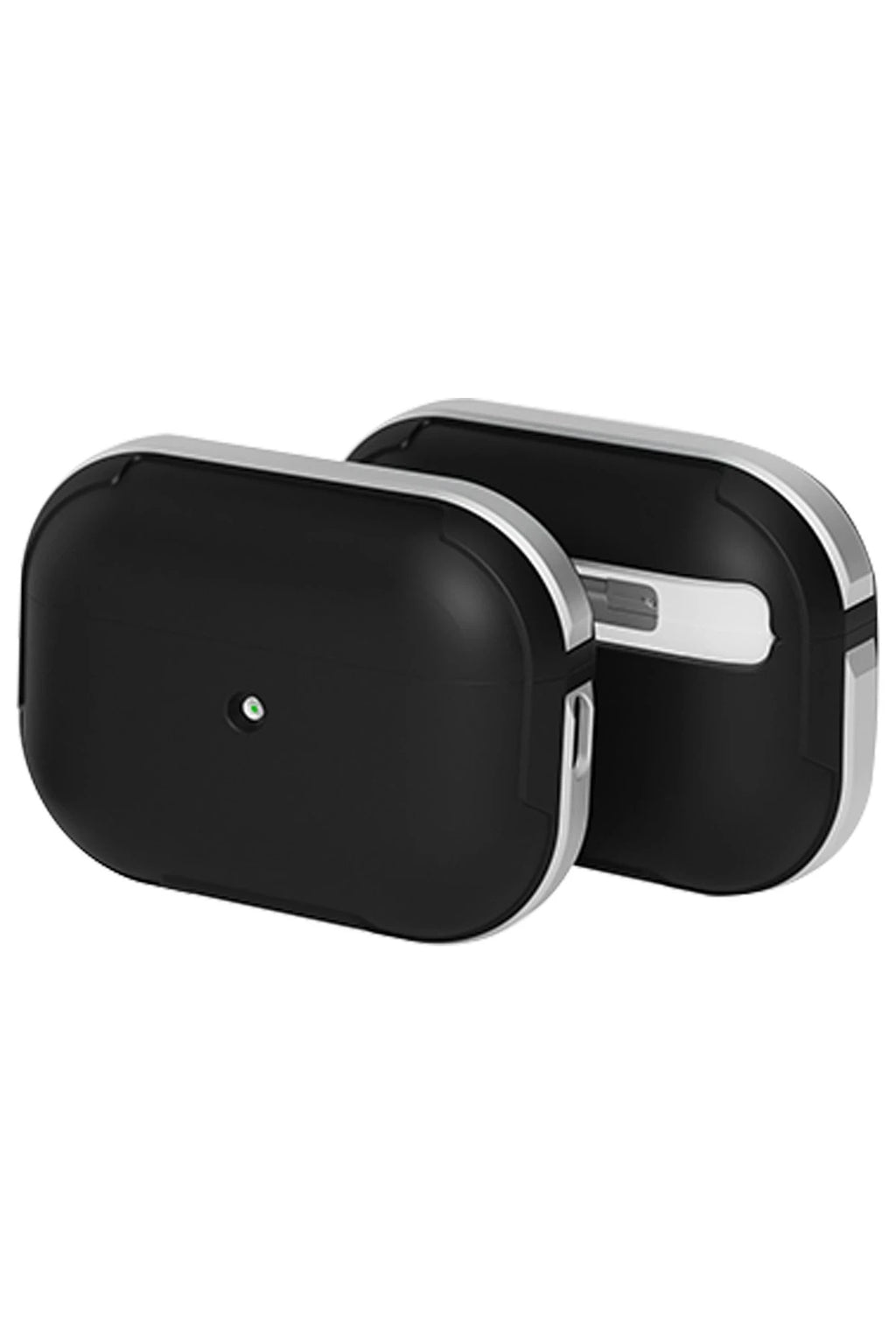 Movenchy Apple Airpods 3 (3.nesil) MO-A8 Armor Kılıf - Gümüş 1