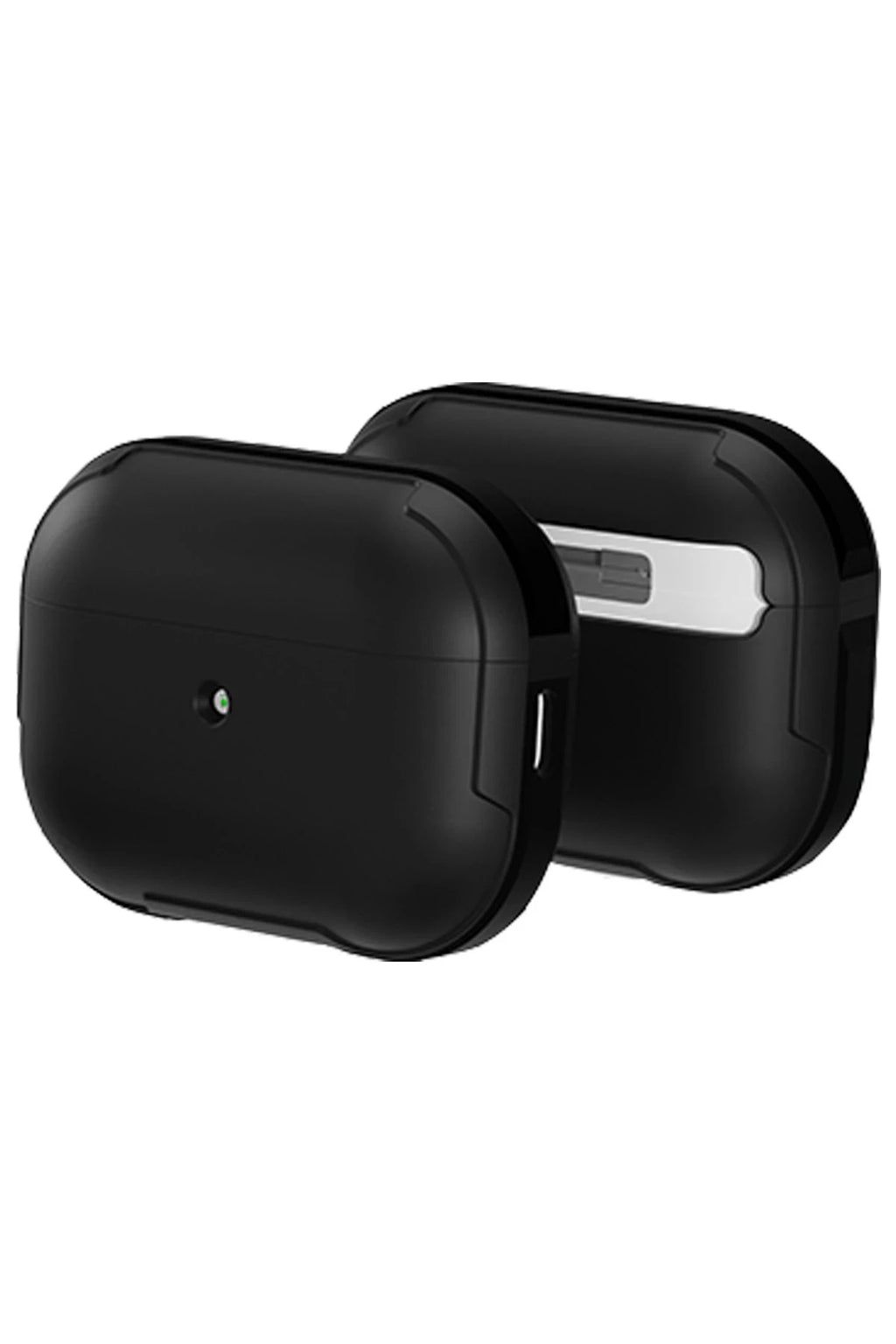 Movenchy Apple Airpods Pro 2 (2.nesil) MO-A8 Armor Kılıf - Siyah 1