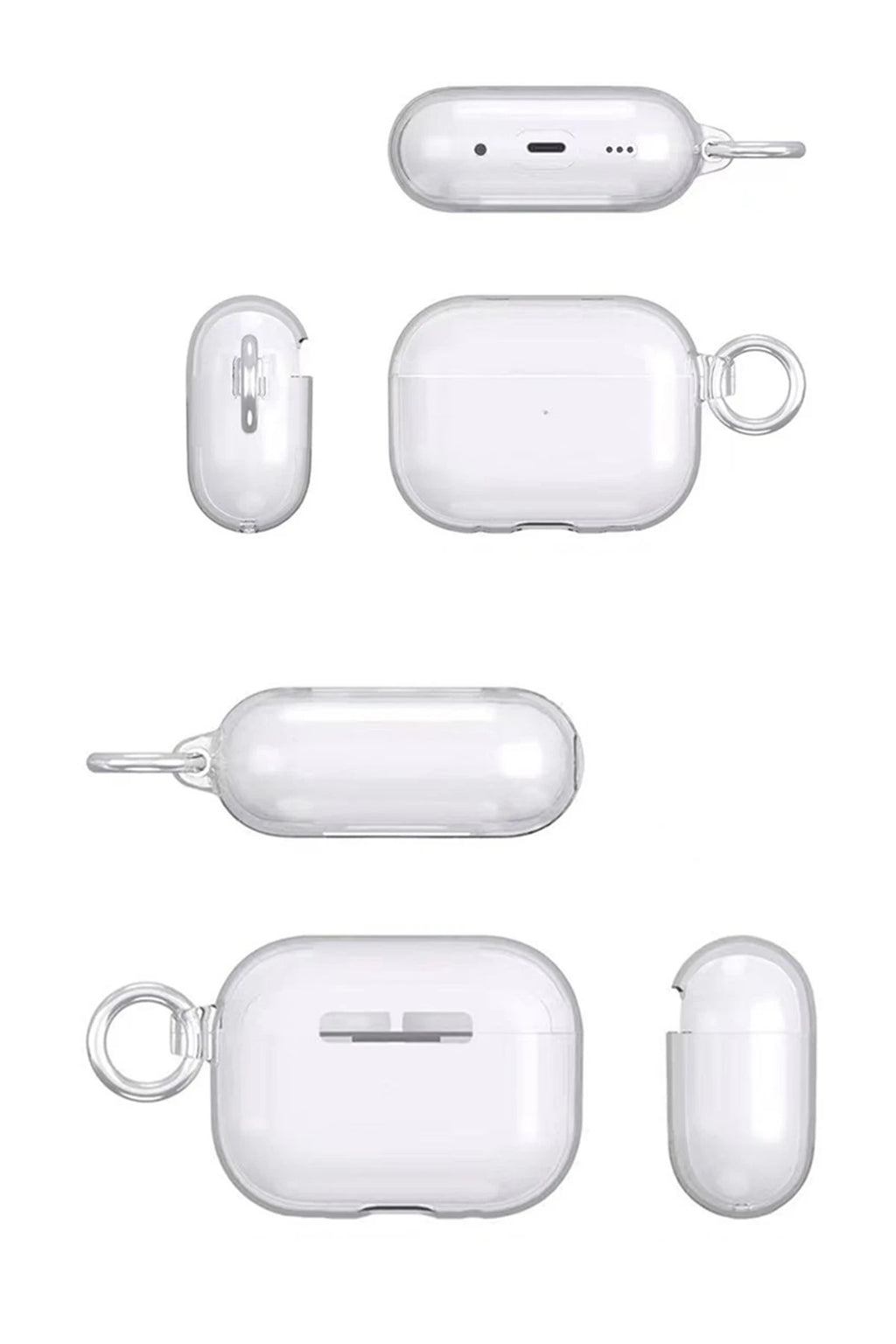 Movenchy Apple Airpods Pro 2 (2.nesil) Shell Kılıf - Pembe 3