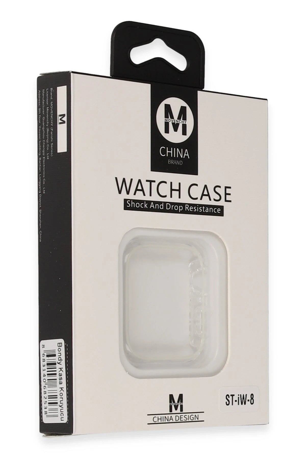 Movenchy Apple Watch 45mm Bondy Kasa Koruyucu - Beyaz 1
