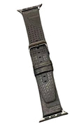 Movenchy Apple Watch 45mm Buff Deri Kordon - Siyah 1
