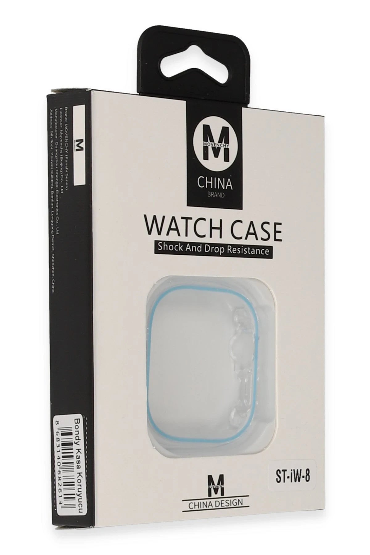 Movenchy Apple Watch Ultra 49mm Bondy Kasa Koruyucu - Sierra Blue 1