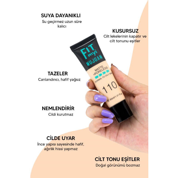 3'lü Fit Myi Tüp Fondöten Seti 3