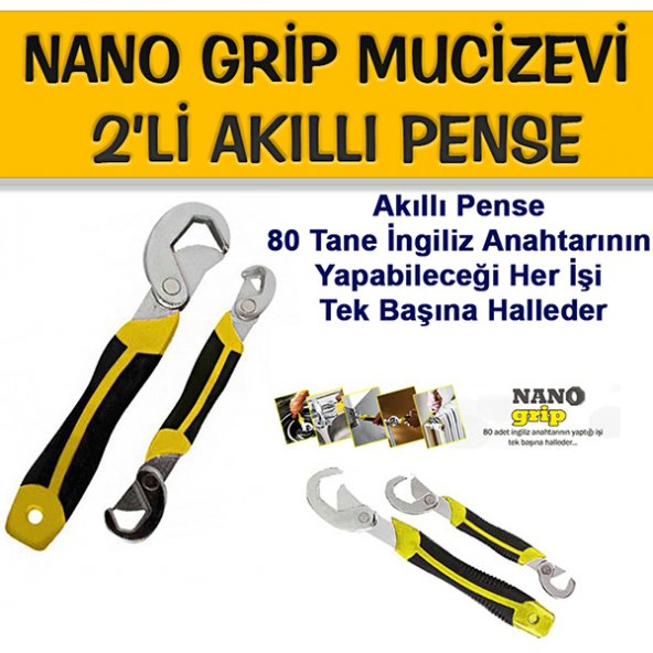 Nano Grip Akıllı Anahtar Pense (5538) 4