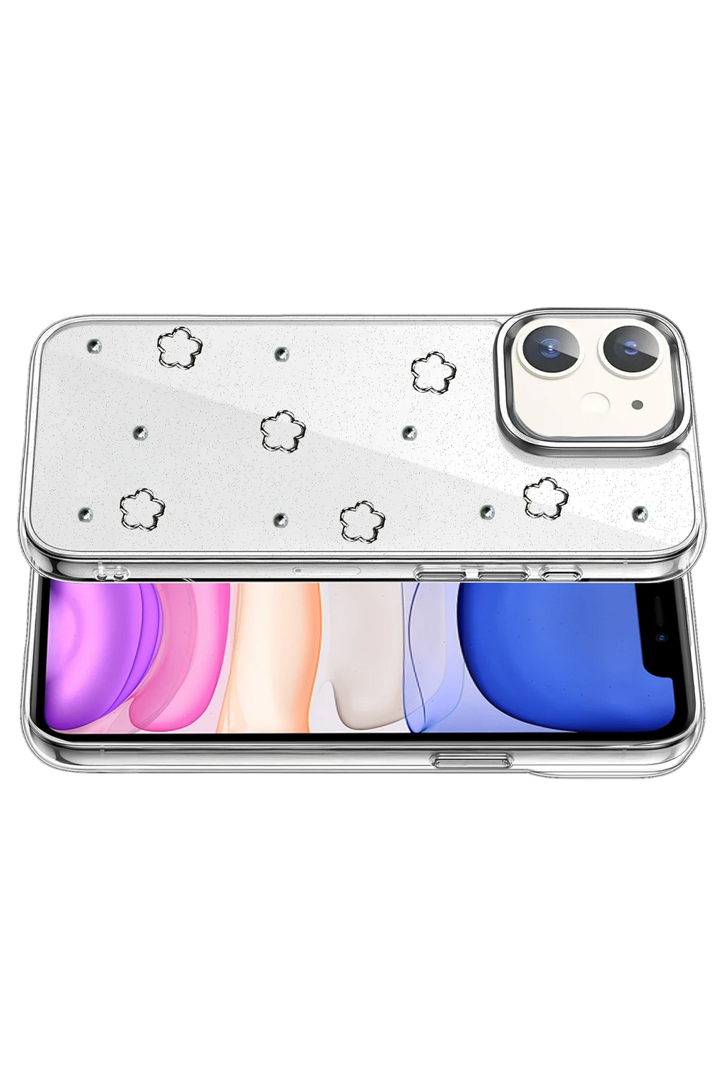 nebaktın Apple iPhone 11 Fiyonk Desenli Kapak - Desen 2 3