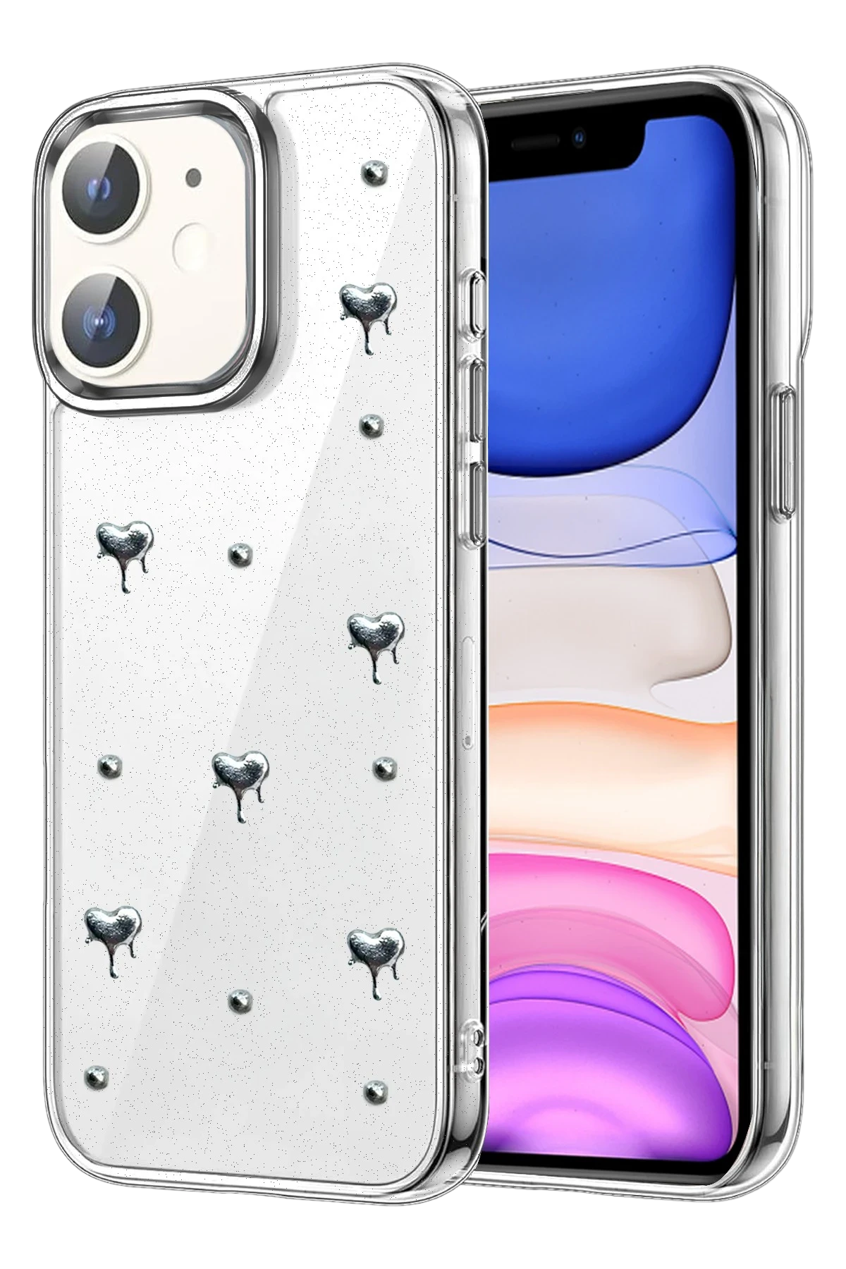 nebaktın Apple iPhone 12 Fiyonk Desenli Kapak - Desen 1 1