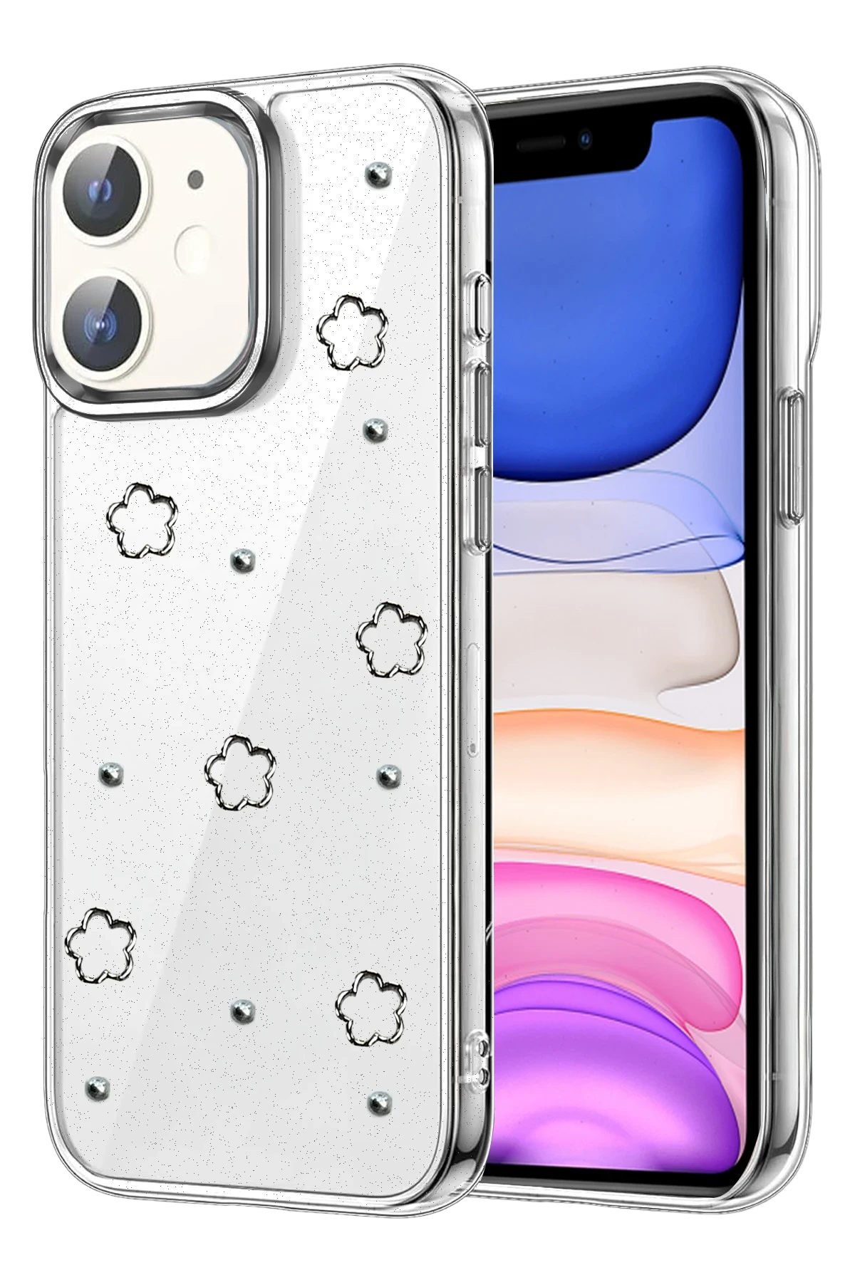 nebaktın Apple iPhone 12 Fiyonk Desenli Kapak - Desen 2 1