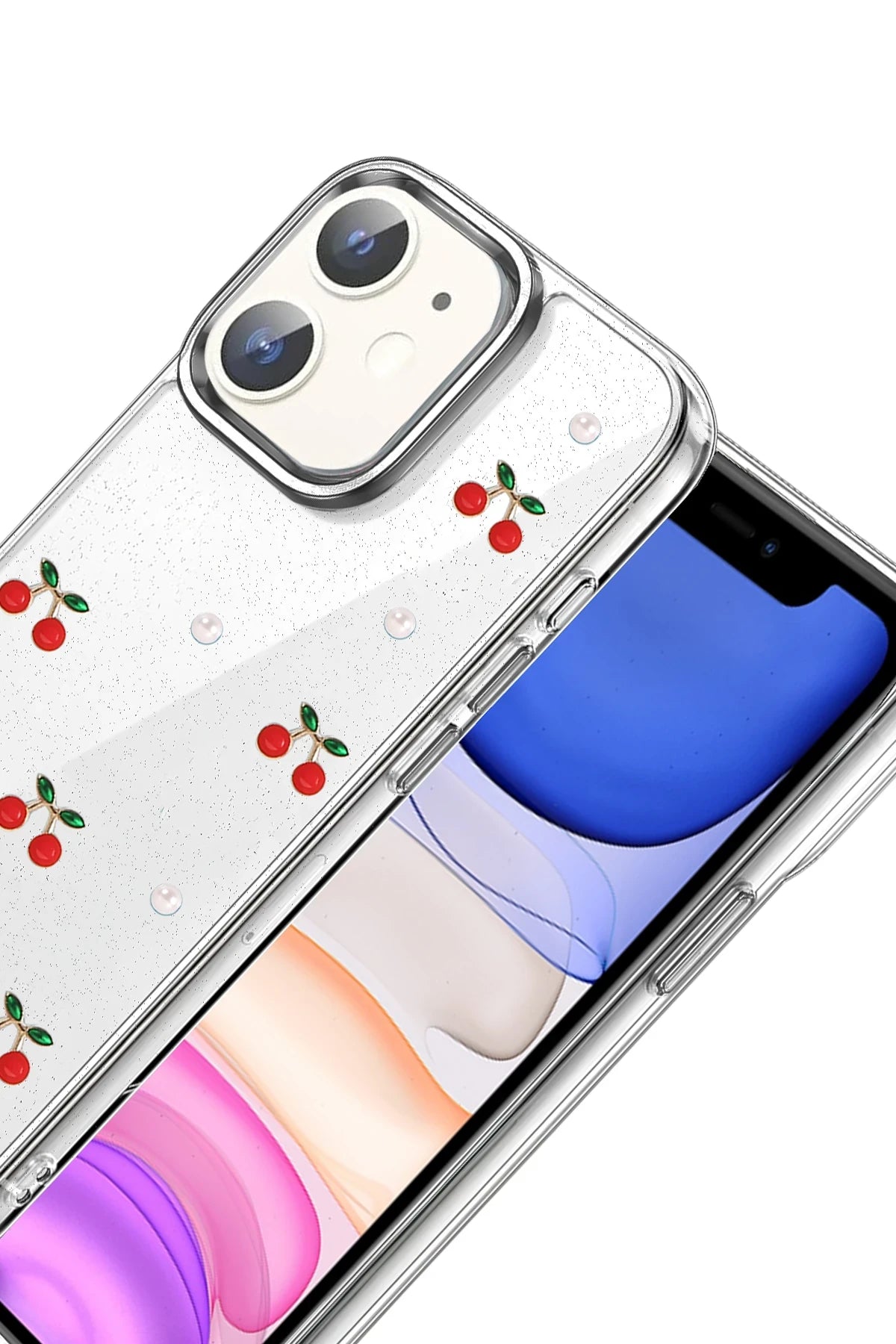 nebaktın Apple iPhone 12 Fiyonk Desenli Kapak - Desen 9 2