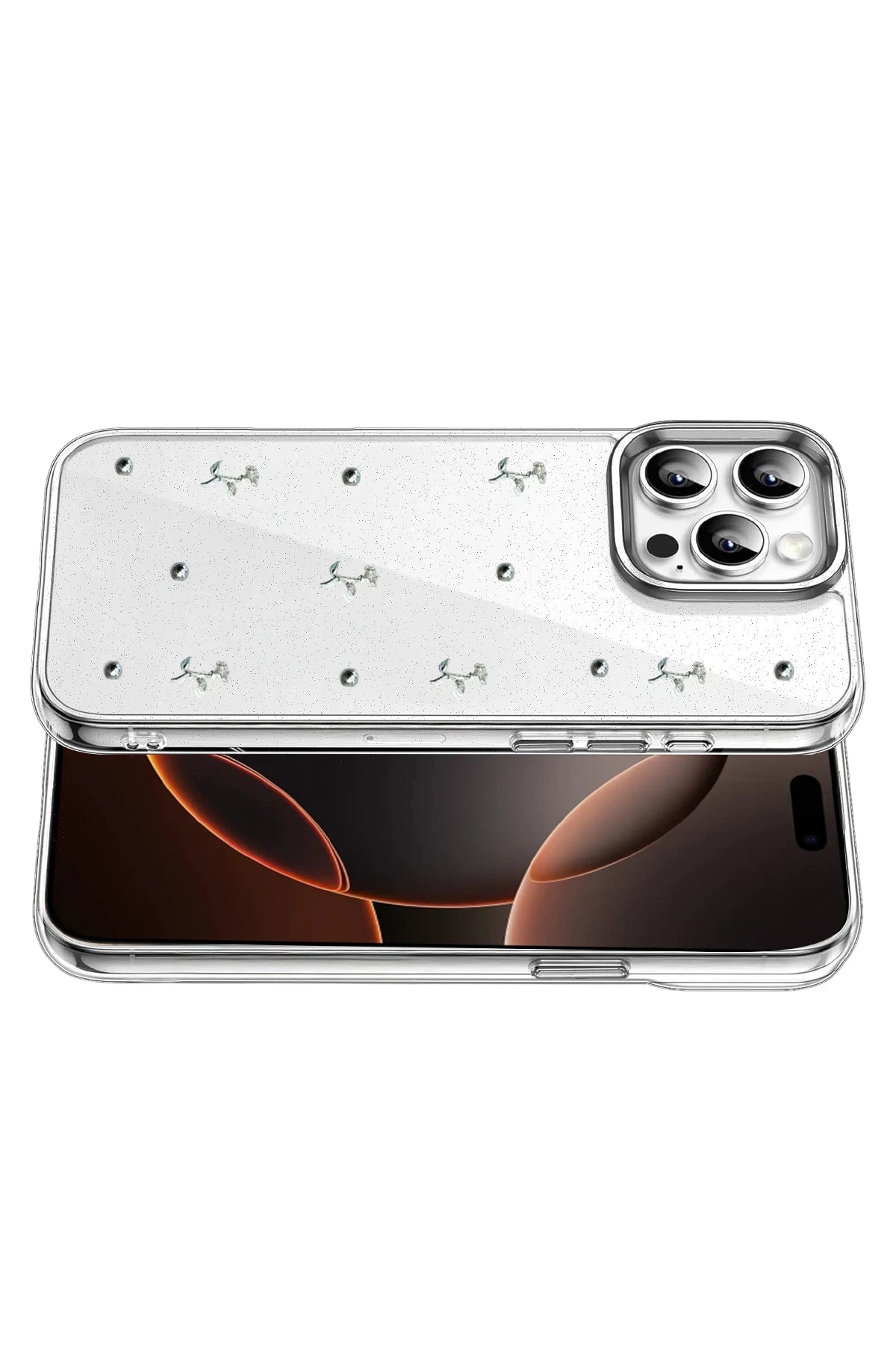 nebaktın Apple iPhone 14 Pro Max Fiyonk Desenli Kapak - Desen 4 3