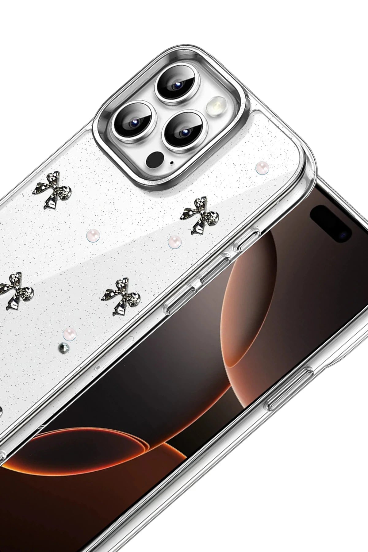 nebaktın Apple iPhone 14 Pro Max Fiyonk Desenli Kapak - Desen 8 2